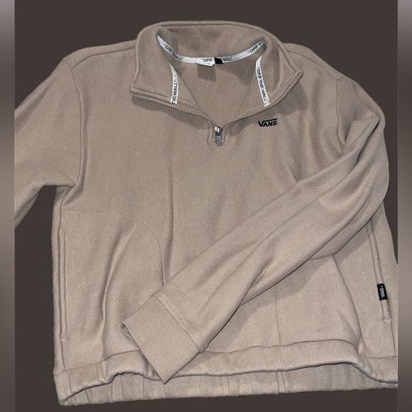 Vans Comfy Cush Quarter Zip Sweater 🌟 #vans #pullover #sweater #offthewall - Picture 2 of 3